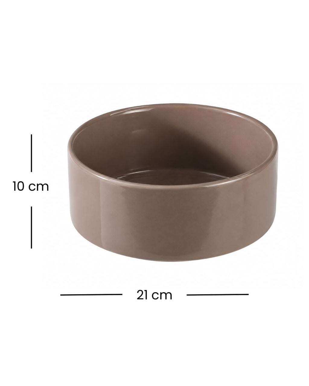 Cuenco Classic Grande Mocha | Perros grandes