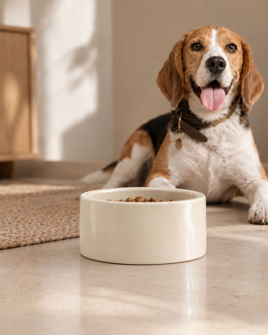 Cuenco Classic Medium Dune | Perros pequeños y medianos