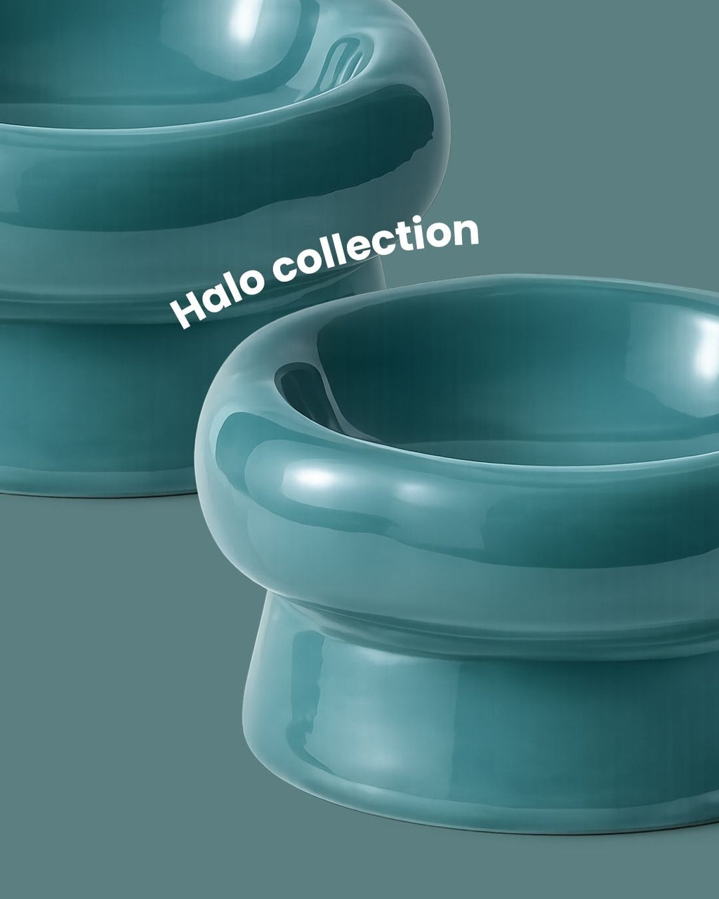 Cuenco Halo Salvia | Perros pequeños - medianos