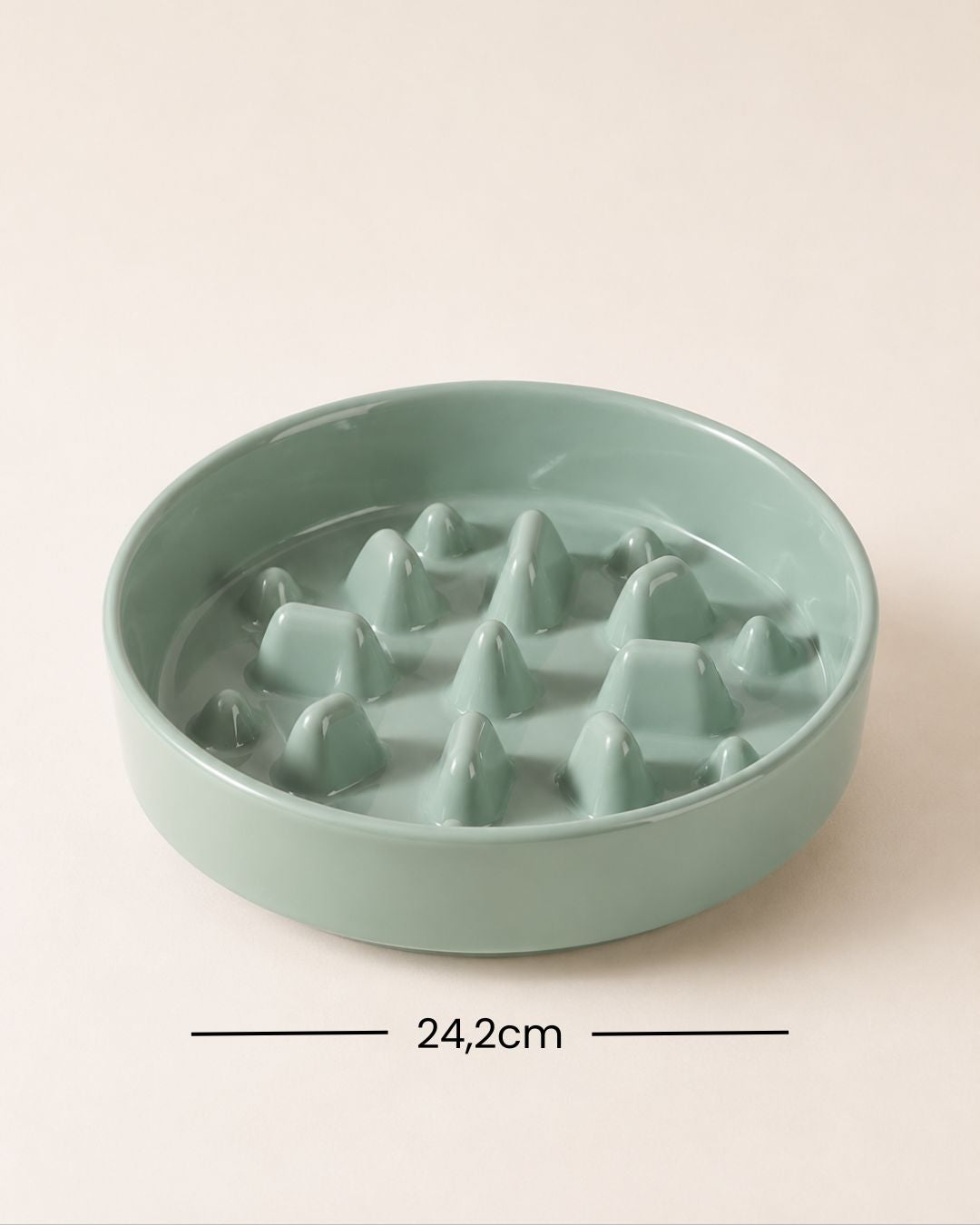 Cuenco Slow Feed Large Jade | Perros grandes