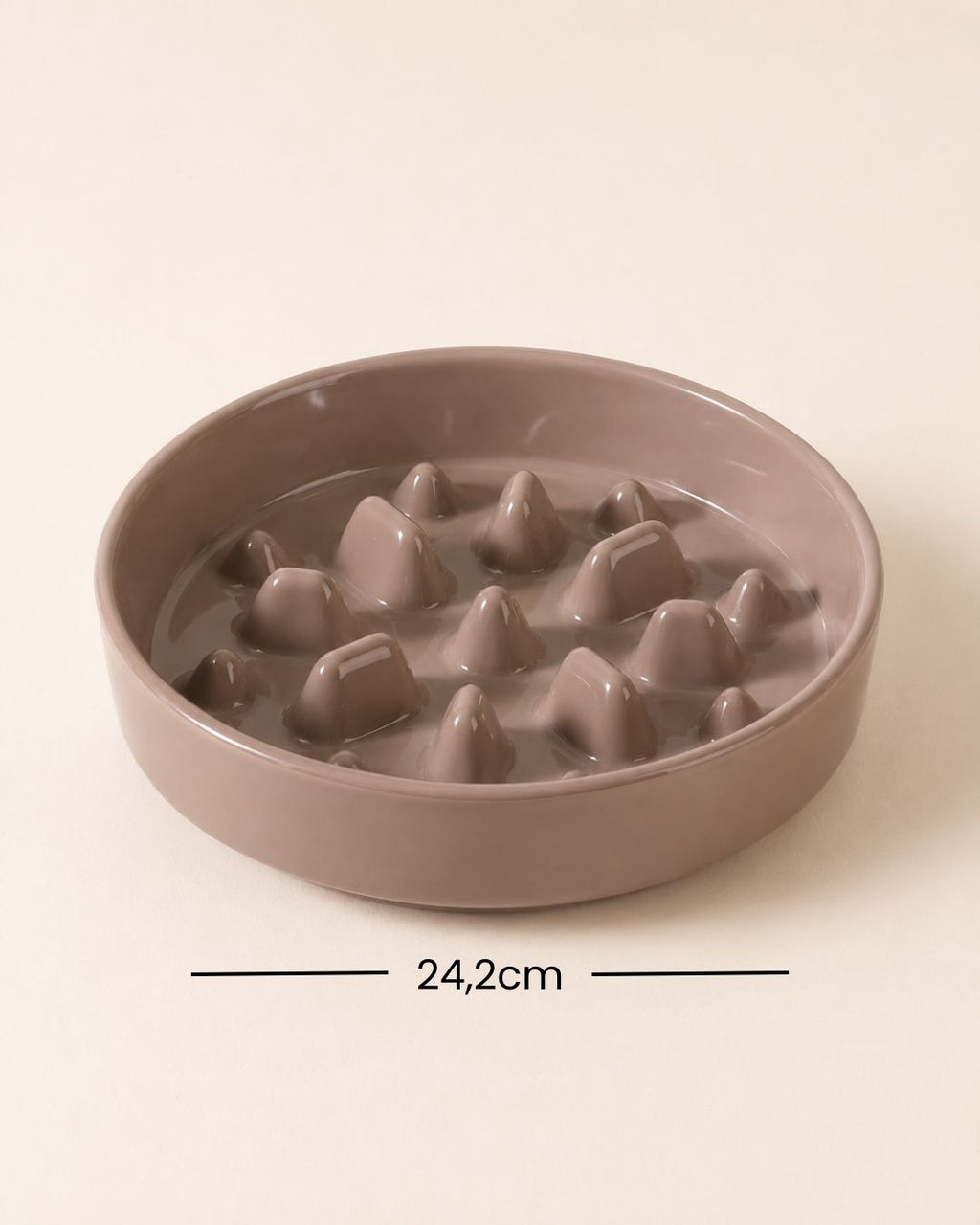 Cuenco Slow Feed Large Mocha | Perros grandes