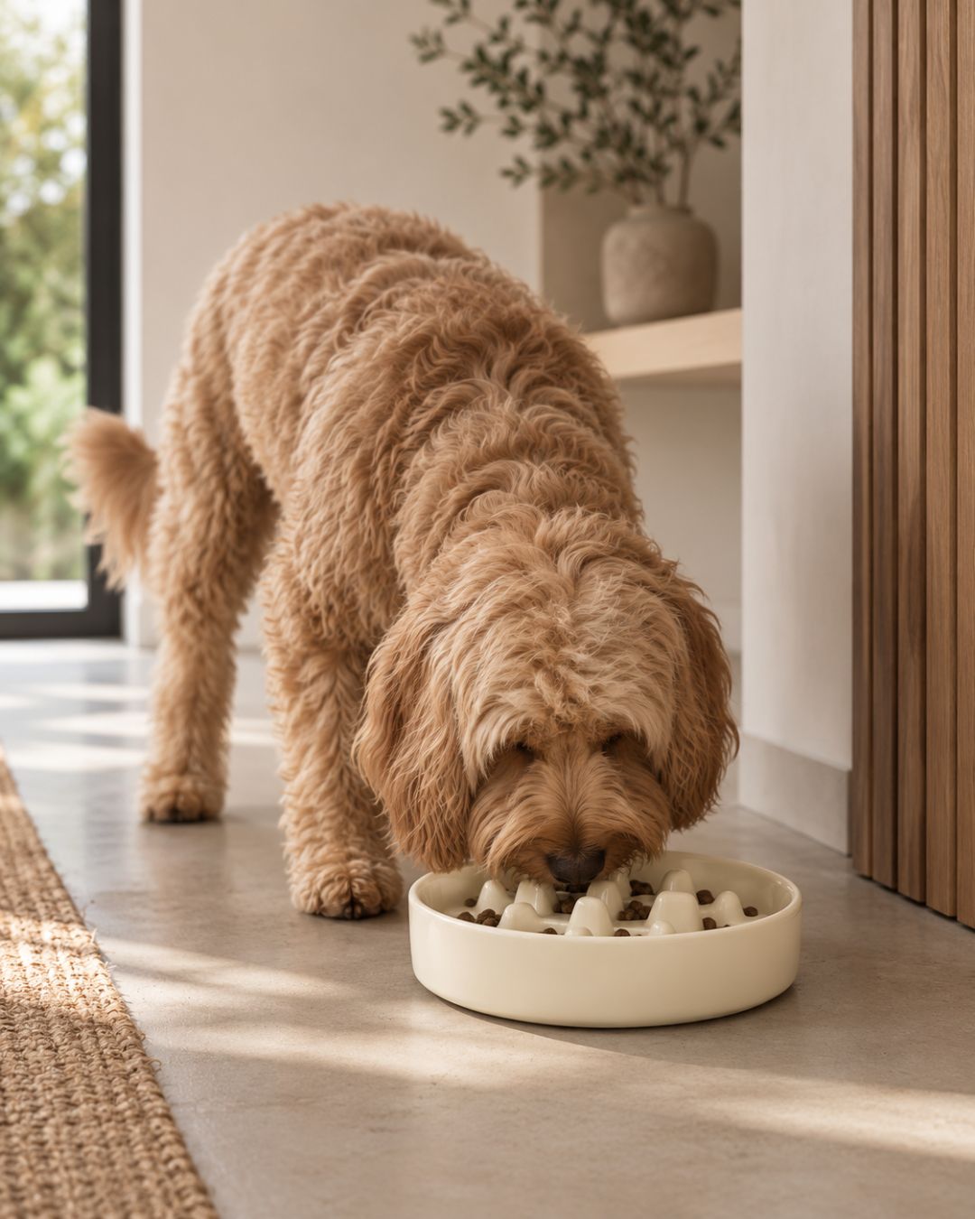 Cuenco Slow Feed Large Dune | Perros grandes